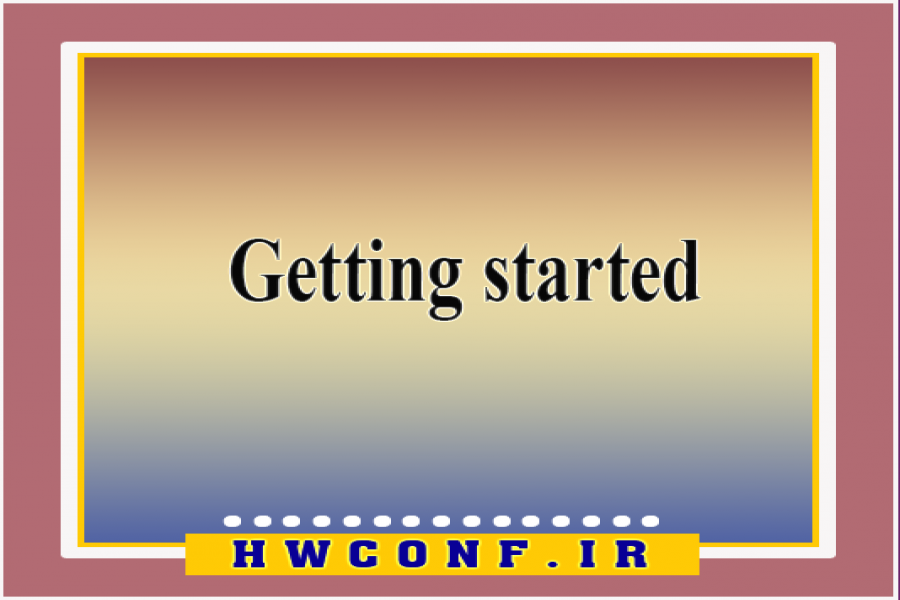 Getting started with the website and the system for registering and receiving articles